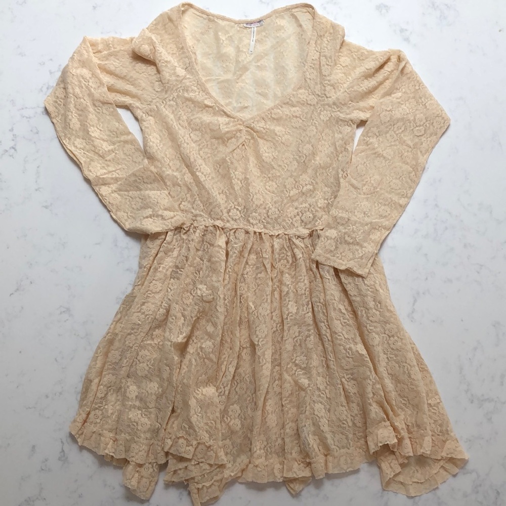 Free People lace top